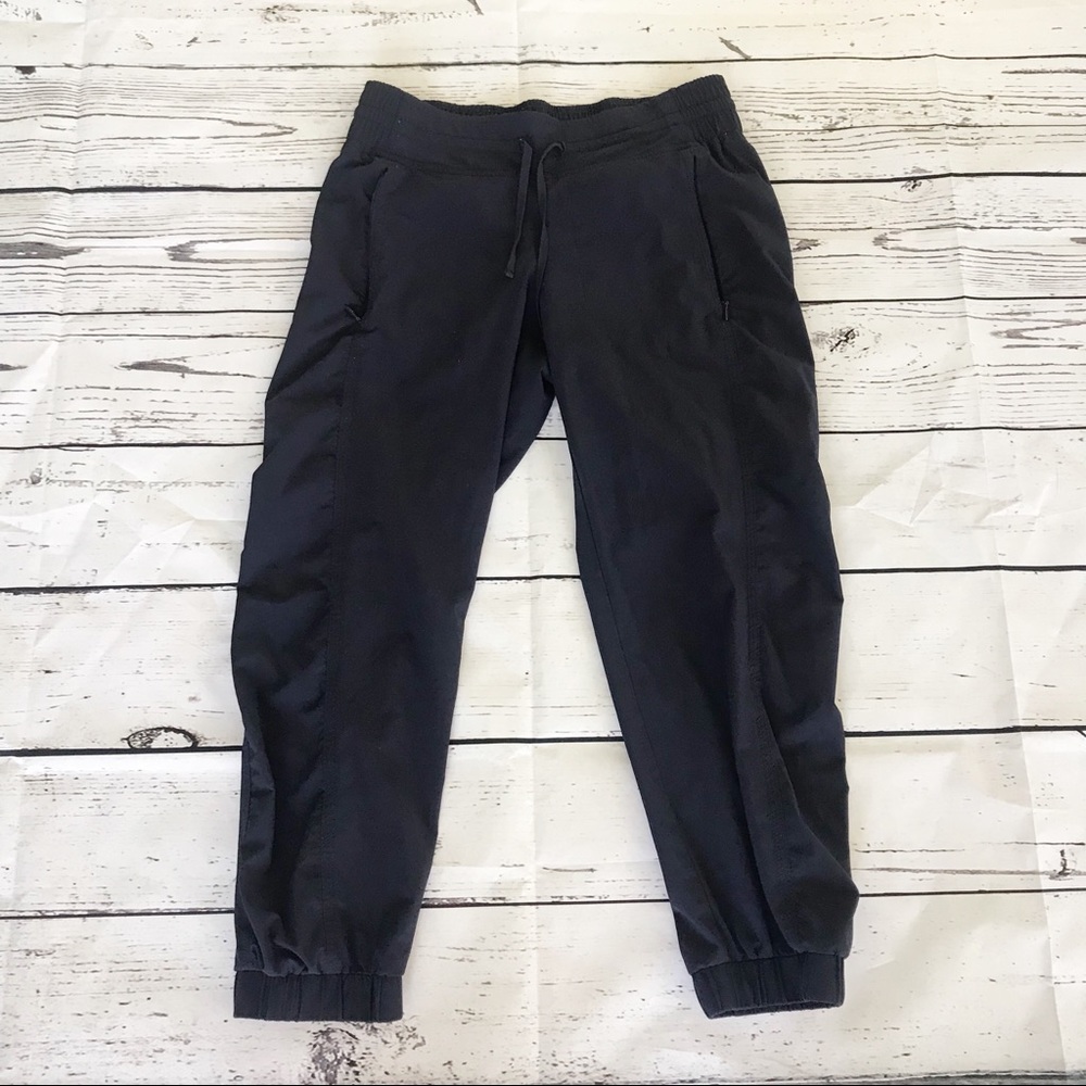 Athleta Pants Womens 0 Joggers Lightweight Navy Pockets Athleisure Travel Active